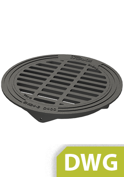 Tipveida rasējums Reste DN500 D400 DWG