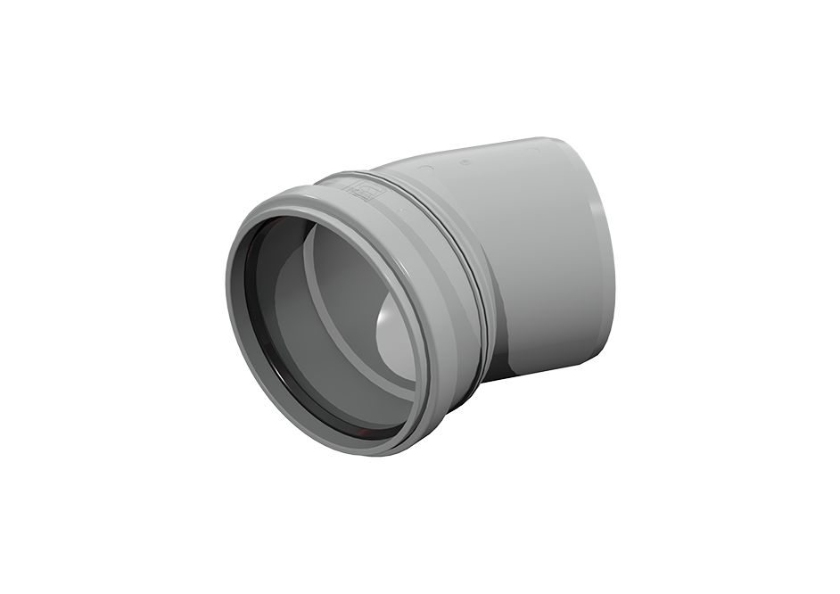 Elbow 15°, 30°, 45°, 90° UV (PP)